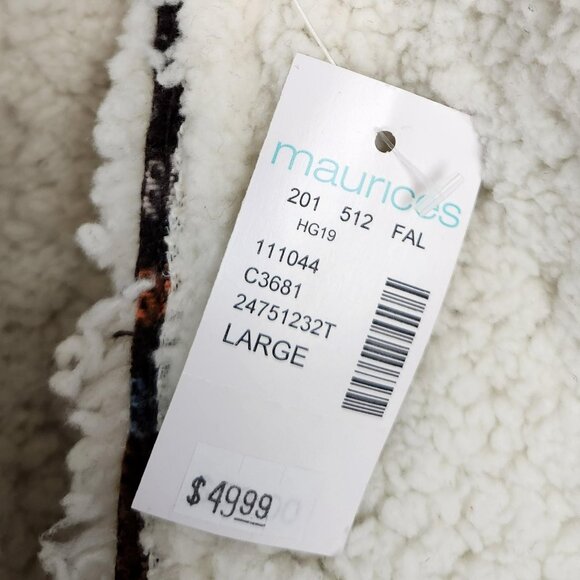 Plaid Sherpa Lined Jacket - Picture 6 of 6